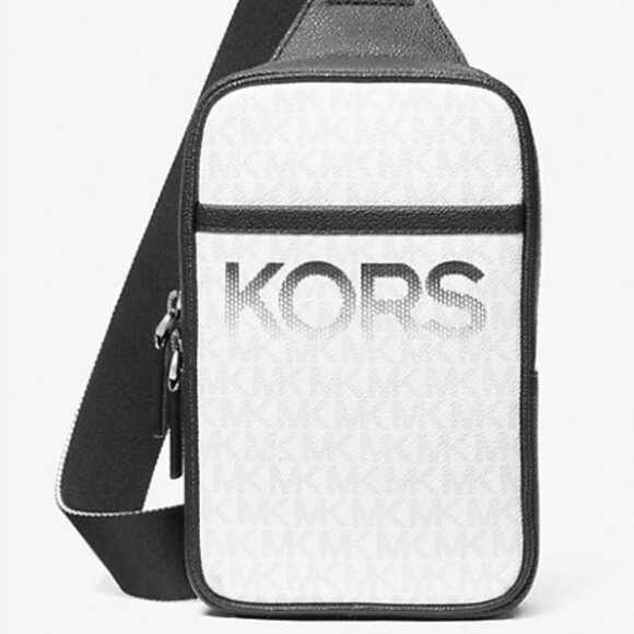 Michael Kors Cooper Medium KORS Logo Sling Pack NWT - Picture 1 of 4